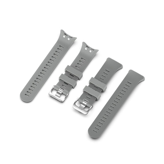 For Garmin Forerunner 45 & 45S Silicone Watch Band(Gray) - Watch Bands by buy2fix | Online Shopping UK | buy2fix