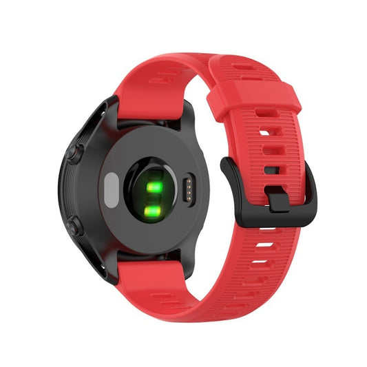 For Garmin Forerunner 945 Silicone Watch Band(Red) - Watch Bands by buy2fix | Online Shopping UK | buy2fix