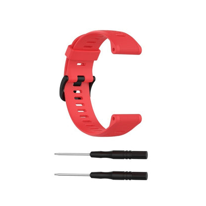 For Garmin Forerunner 945 Silicone Watch Band(Red) - Watch Bands by buy2fix | Online Shopping UK | buy2fix