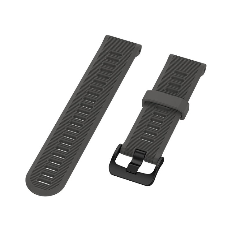 For Garmin Forerunner 945 Silicone Watch Band(Gray) - Watch Bands by buy2fix | Online Shopping UK | buy2fix