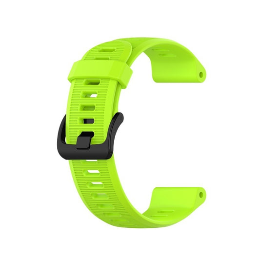 For Garmin Forerunner 945 Silicone Watch Band(Lime) - Watch Bands by buy2fix | Online Shopping UK | buy2fix
