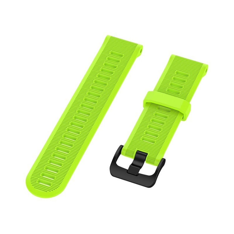 For Garmin Forerunner 945 Silicone Watch Band(Lime) - Watch Bands by buy2fix | Online Shopping UK | buy2fix