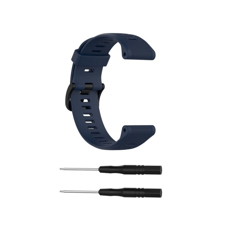 For Garmin Forerunner 945 Silicone Watch Band(Midnight Blue) by buy2fix