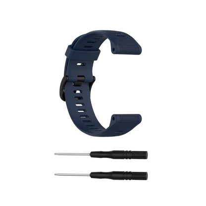 For Garmin Forerunner 945 Silicone Watch Band(Midnight Blue) by buy2fix