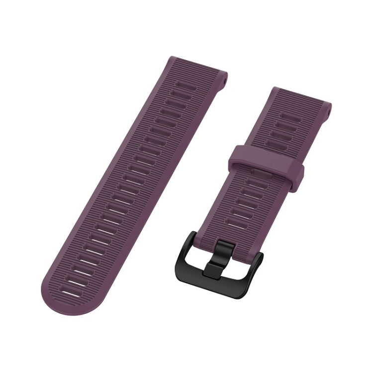 For Garmin Forerunner 945 Silicone Watch Band(Purple) - Watch Bands by buy2fix | Online Shopping UK | buy2fix