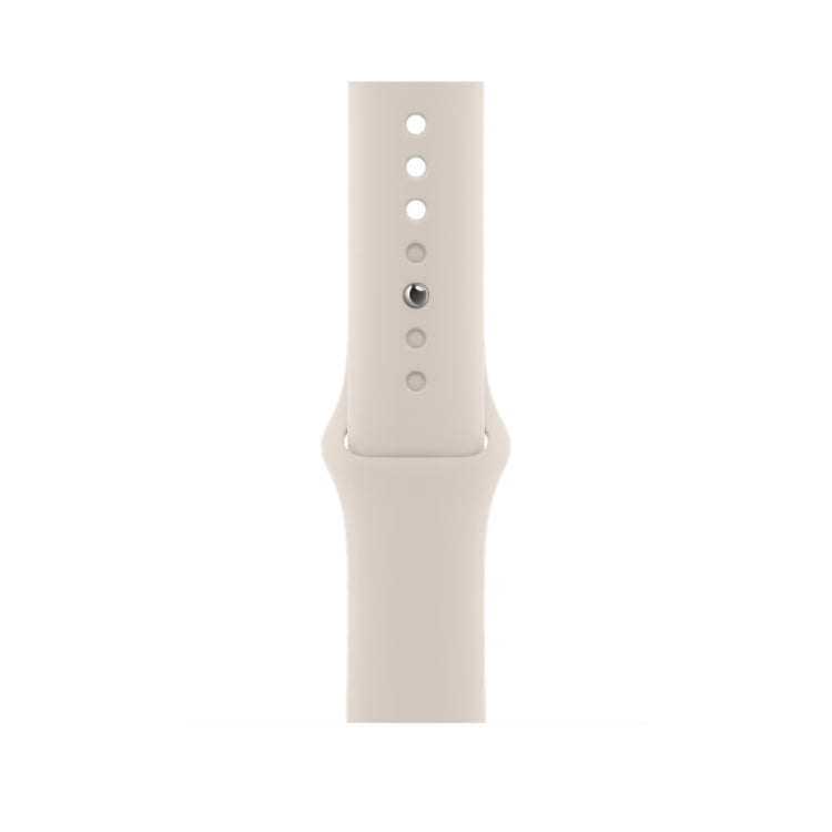 Silicone Watch Band For Apple Watch 42mm / 41mm / 40mm / 38mm(Starlight) - Watch Bands by buy2fix | Online Shopping UK | buy2fix