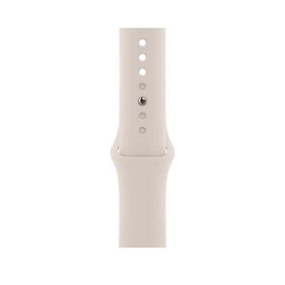 Silicone Watch Band For Apple Watch 42mm / 41mm / 40mm / 38mm(Starlight) - Watch Bands by buy2fix | Online Shopping UK | buy2fix