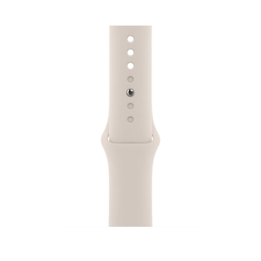 Silicone Watch Band For Apple Watch 42mm / 41mm / 40mm / 38mm(Starlight) - Watch Bands by buy2fix | Online Shopping UK | buy2fix