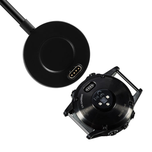 For Garmin Fenix 6 & 6S & 6X Round Charging Base(Black) - Charger by buy2fix | Online Shopping UK | buy2fix