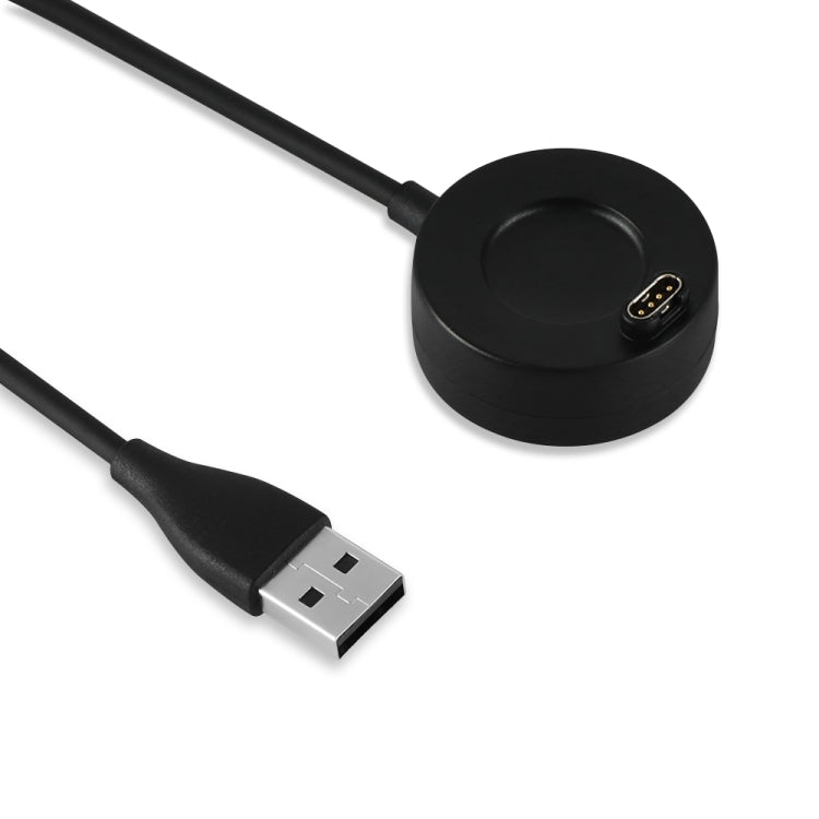 For Garmin Fenix 6 & 6S & 6X Round Charging Base(Black) - Charger by buy2fix | Online Shopping UK | buy2fix