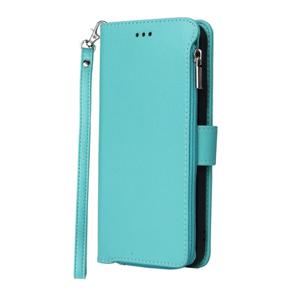 For Huawei P40 Pro / P40 Pro+ Microfiber Zipper Horizontal Flip Leather Case(Green) - Huawei Cases by buy2fix | Online Shopping UK | buy2fix