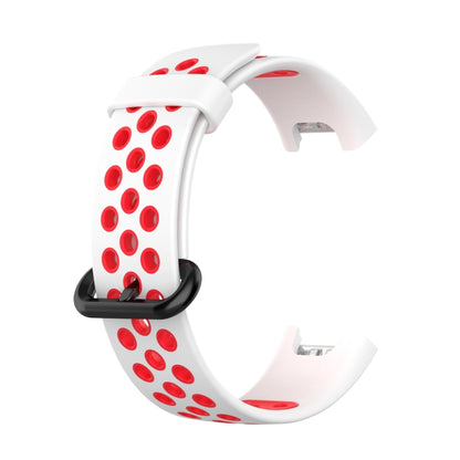 For Xiaomi Redmi Watch 2 Two-color Silicone Watch Band(Black Grey) - Watch Bands by buy2fix | Online Shopping UK | buy2fix