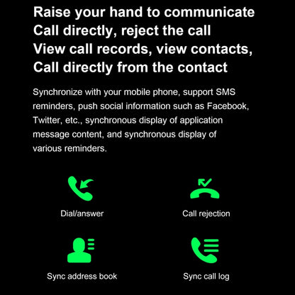 HK8Pro 1.36 inch AMOLED Screen Leather Strap Smart Watch, Support NFC Function / Blood Oxygen Monitoring(Black) by buy2fix