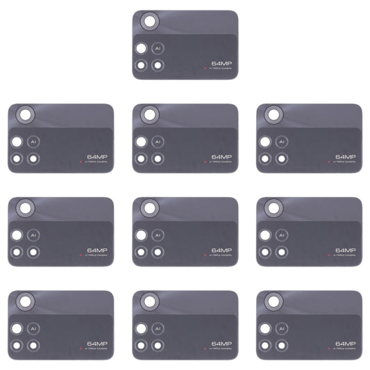 10 PCS Back Camera Lens For Xiaomi Poco M4 Pro 4G - Camera by buy2fix | Online Shopping UK | buy2fix