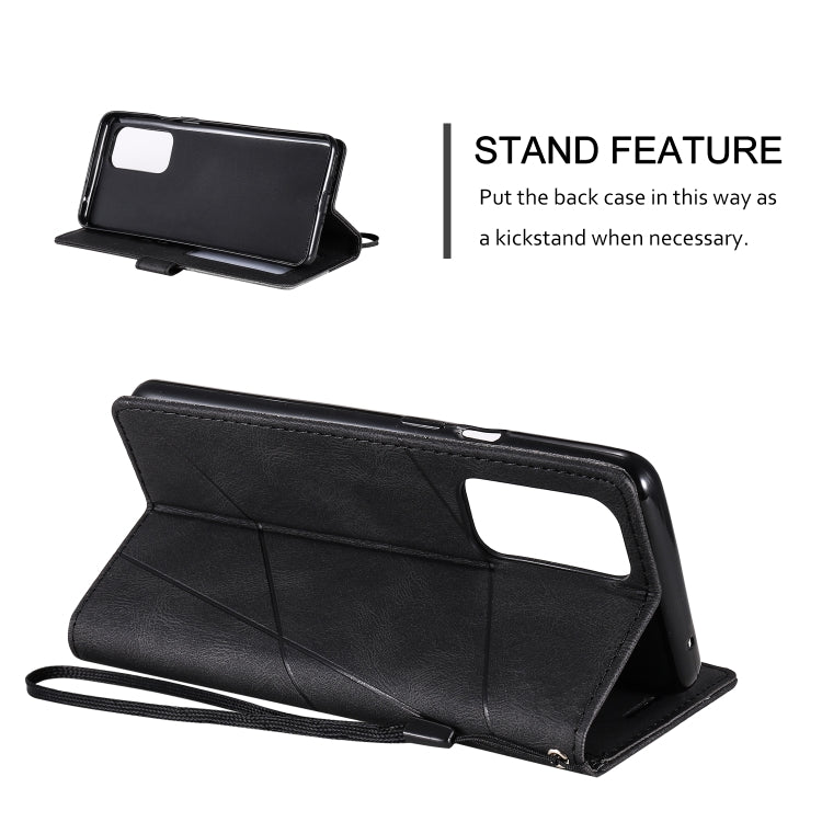 For Xiaomi Redmi Note 11S Skin Feel Splicing Leather Phone Case(Brown) - Xiaomi Cases by buy2fix | Online Shopping UK | buy2fix