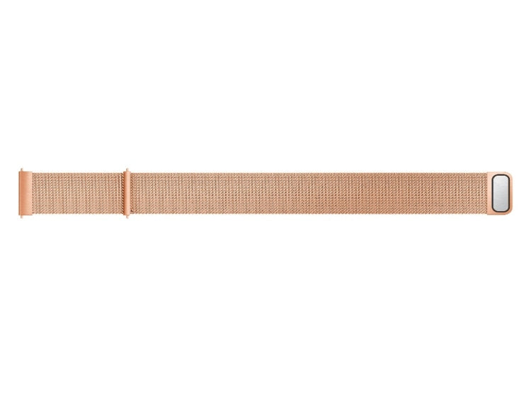 For Galaxy Watch Active Milanese Watch Band(Rose Gold) - Watch Bands by buy2fix | Online Shopping UK | buy2fix
