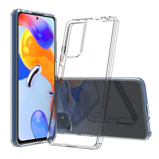 For Xiaomi Redmi Note 11 Pro Global/Redmi Note 11 Pro 5G Global Scratchproof TPU + Acrylic Protective Phone Case(Transparent)