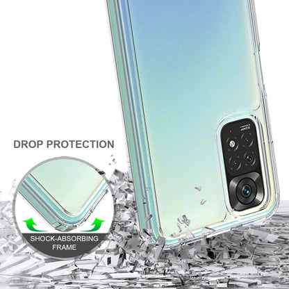 For Xiaomi Redmi Note 11 Global/Redmi Note 11S Scratchproof TPU + Acrylic Protective Phone Case(Transparent) by buy2fix