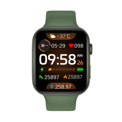 i7 pro+ 1.75 inch TFT Screen Smart Watch, Support Blood Pressure Monitoring/Sleep Monitoring(Green) by buy2fix