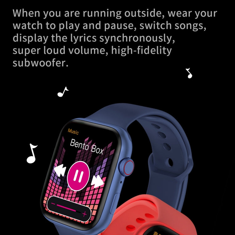 i7 pro+ 1.75 inch TFT Screen Smart Watch, Support Blood Pressure Monitoring/Sleep Monitoring(Red) by buy2fix