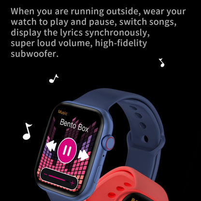 i7 pro+ 1.75 inch TFT Screen Smart Watch, Support Blood Pressure Monitoring/Sleep Monitoring(Red) by buy2fix