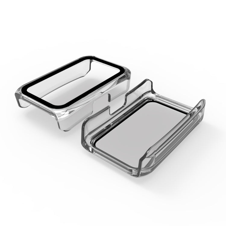 For Huawei Band 6 Pro / Honor Band 6 PC+Tempered Glass Watch Case(Black) by buy2fix