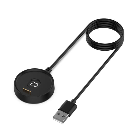 For Ticwatch C2 1m Charging Cable With Data Cable Function & With Voltage and Current Limiting Functions(Black) - Charger by buy2fix | Online Shopping UK | buy2fix