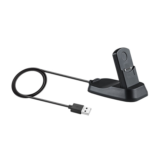 For Ticwatch E & S Universal Smart Watch Magnetic Charging Base(Black) - Charger by buy2fix | Online Shopping UK | buy2fix