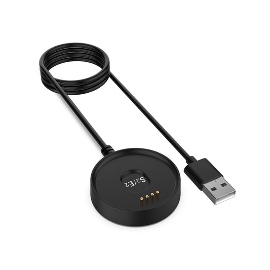 For  Ticwatch E2 & S2 1m Universal Charging Cable with Data Function(Black) - Charger by buy2fix | Online Shopping UK | buy2fix