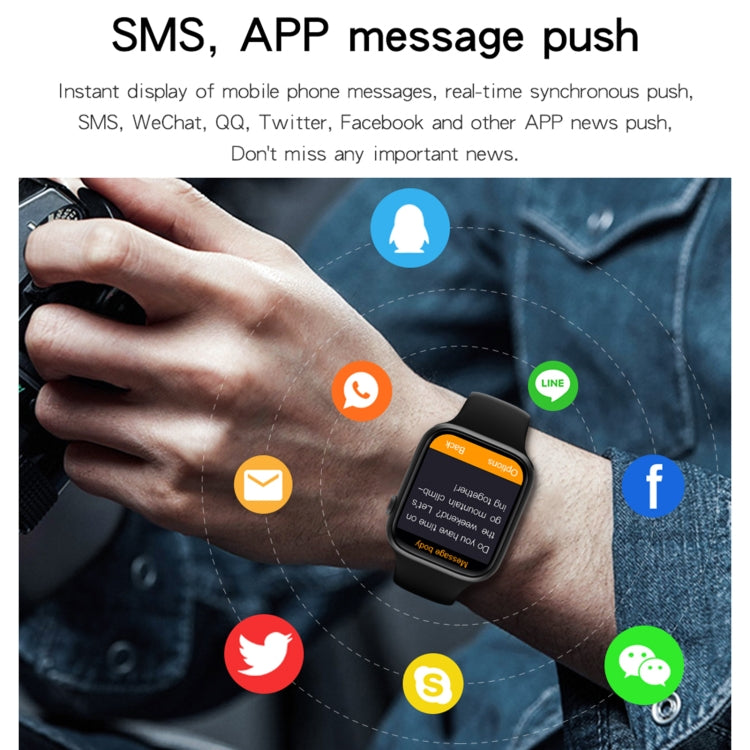 HW22 Pro 1.75 inch HD Screen Smart Watch, Support Bluetooth Dial/Body Temperature Monitoring(Red) by buy2fix