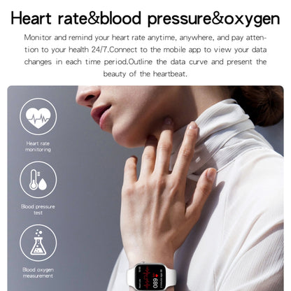 HW22 Pro 1.75 inch HD Screen Smart Watch, Support Bluetooth Dial/Body Temperature Monitoring(Red) by buy2fix