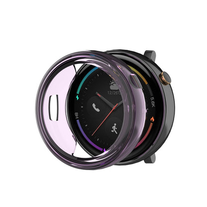 For Amazfit 2 TPU Watch Case(Transparent Purple) - Charger by buy2fix | Online Shopping UK | buy2fix