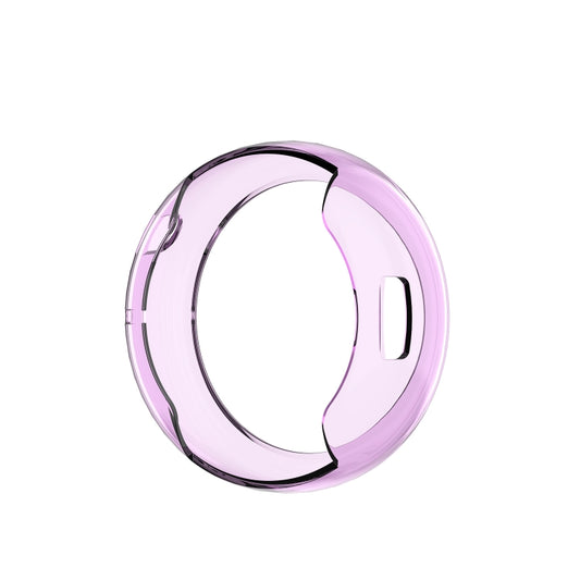 For Amazfit 2 TPU Watch Case(Transparent Purple) - Charger by buy2fix | Online Shopping UK | buy2fix