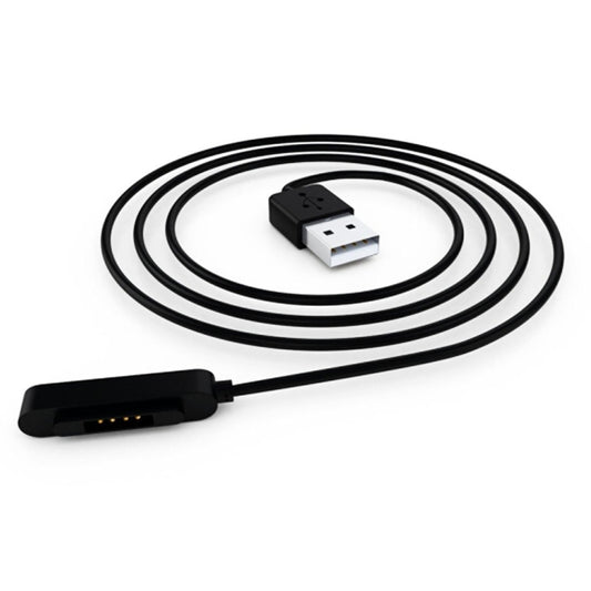 For ASUS Zenwatch 1m 2nd Generation Charging Cable(Black) - Charger by buy2fix | Online Shopping UK | buy2fix
