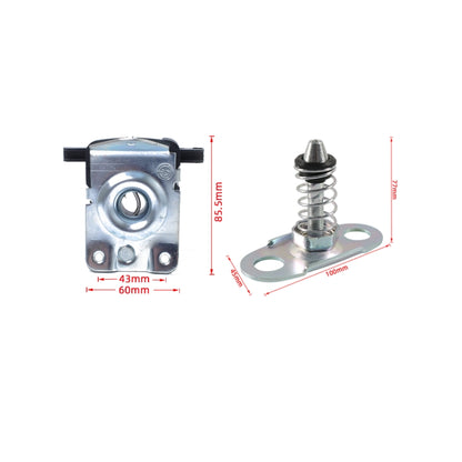 A6881 Car Upper and Lower Hood Lock Catch Latch for BMW - Locks & Hasps by buy2fix | Online Shopping UK | buy2fix