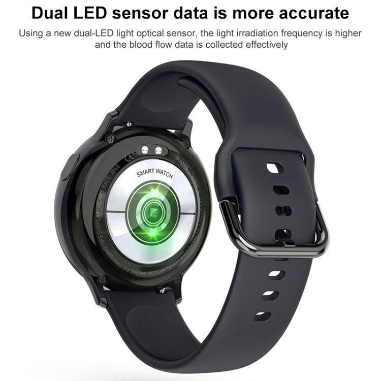 S30 1.28 inch TFT Screen Smart Wristband, Support Body Temperature Monitoring/Sleep Monitoring(Black Steel) by buy2fix