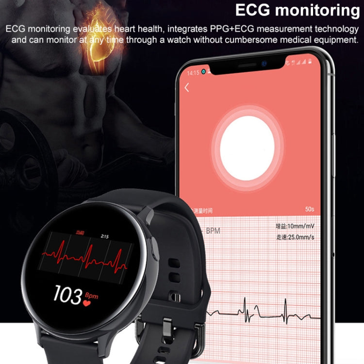 S30 1.28 inch TFT Screen Smart Wristband, Support Body Temperature Monitoring/Sleep Monitoring(Black Steel) by buy2fix