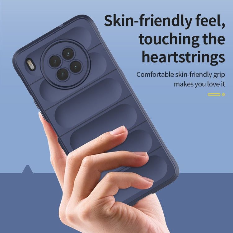 For Huawei Nova 8i Magic Shield TPU + Flannel Phone Case(Red) - Huawei Cases by buy2fix | Online Shopping UK | buy2fix