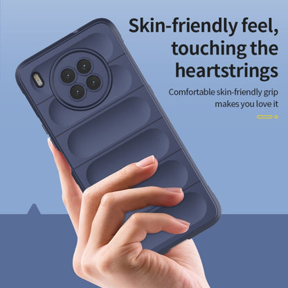 For Huawei Nova 8i Magic Shield TPU + Flannel Phone Case(Red) - Huawei Cases by buy2fix | Online Shopping UK | buy2fix