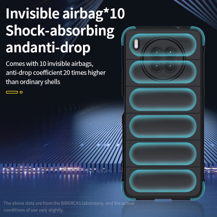 For Huawei Nova 8i Magic Shield TPU + Flannel Phone Case(Red) - Huawei Cases by buy2fix | Online Shopping UK | buy2fix