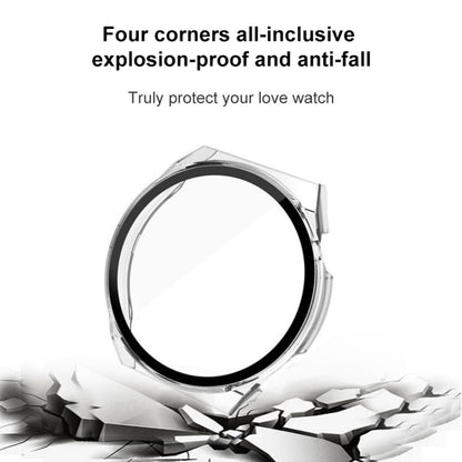 For Huawei Watch GT 3 Pro 46mm PC + Tempered Glass Watch Case(Black) by buy2fix
