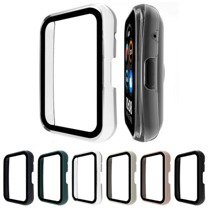 For Huawei Watch Fit / Honor Watch ES PC + Tempered Glass Watch Case(Black) by buy2fix