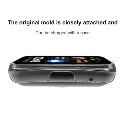 For Huawei Watch Fit / Honor Watch ES PC + Tempered Glass Watch Case(Black) by buy2fix