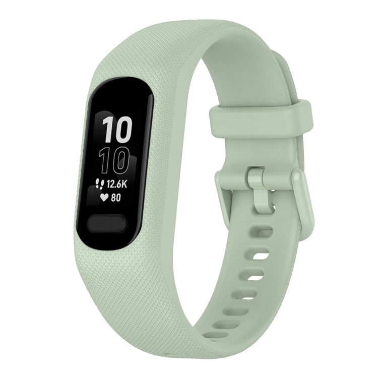 For Garmin Smart 5 Solid Color Silicone Watch Band(Mint Green) by buy2fix