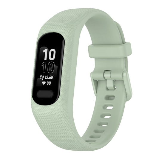 For Garmin Smart 5 Solid Color Silicone Watch Band(Mint Green) by buy2fix