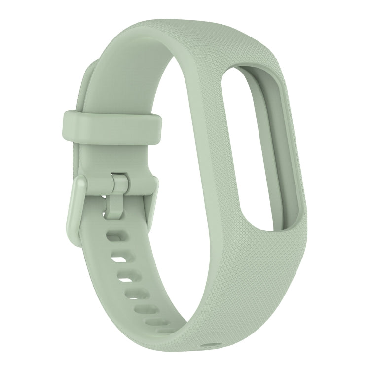 For Garmin Smart 5 Solid Color Silicone Watch Band(Mint Green) by buy2fix