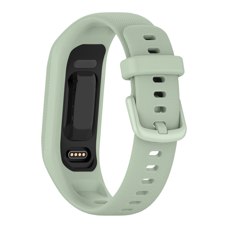 For Garmin Smart 5 Solid Color Silicone Watch Band(Mint Green) by buy2fix