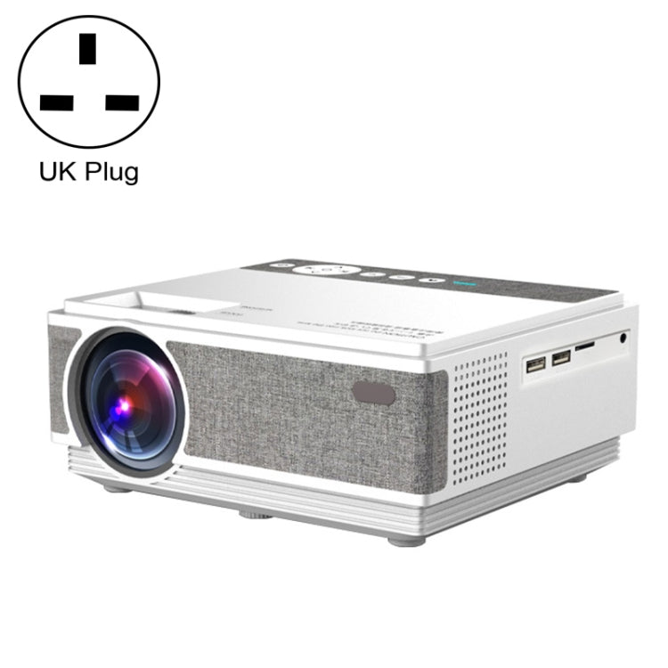 E460 1280x720P 120ANSI LCD LED Smart Projector, Basic Version, Plug Type:UK Plug - LED Projector by buy2fix | Online Shopping UK | buy2fix