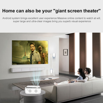 E460 1280x720P 120ANSI LCD LED Smart Projector, Basic Version, Plug Type:EU Plug - LED Projector by buy2fix | Online Shopping UK | buy2fix