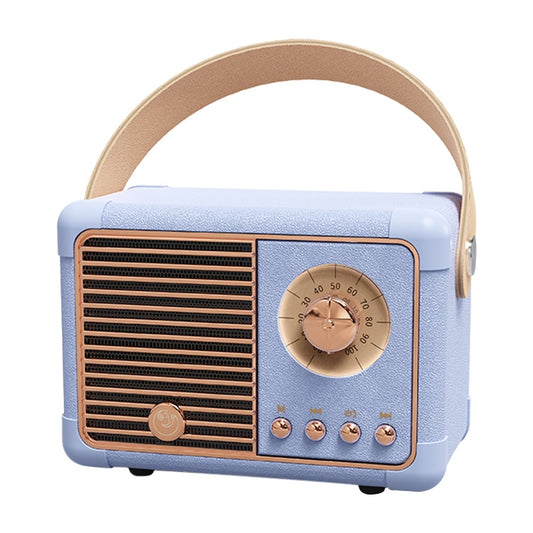 HM11 PLUS Portable HIFI Mini Retro Wireless Bluetooth Speaker(Light Purple) - Mini Speaker by buy2fix | Online Shopping UK | buy2fix